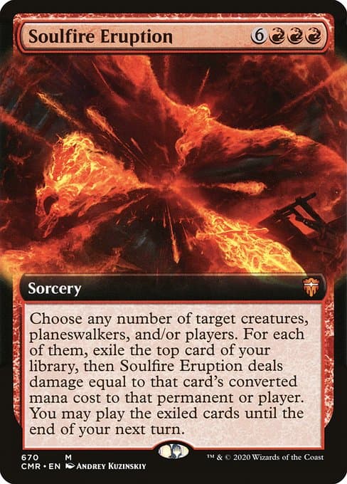 Soulfire Eruption from Commander Legends (Mythic)