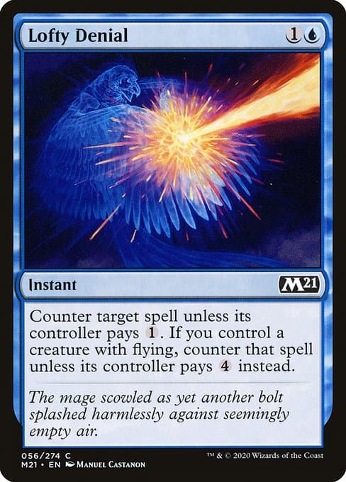 Lofty Denial from Core Set 2021 (Common)