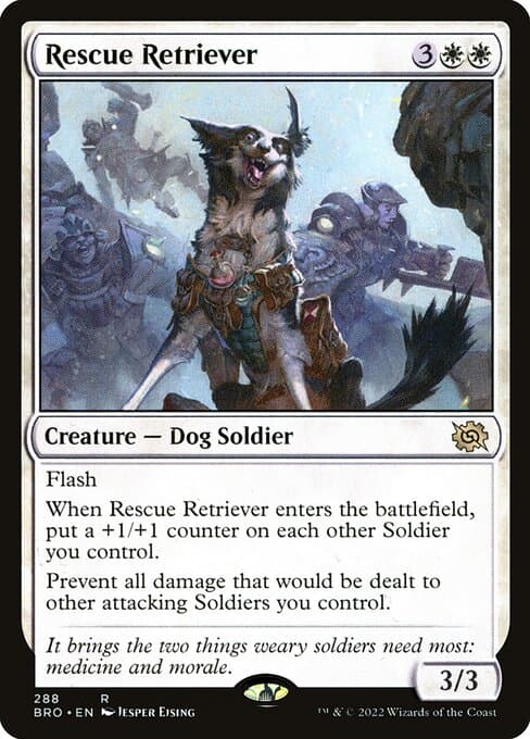 Rescue Retriever from The Brothers' War (Rare)