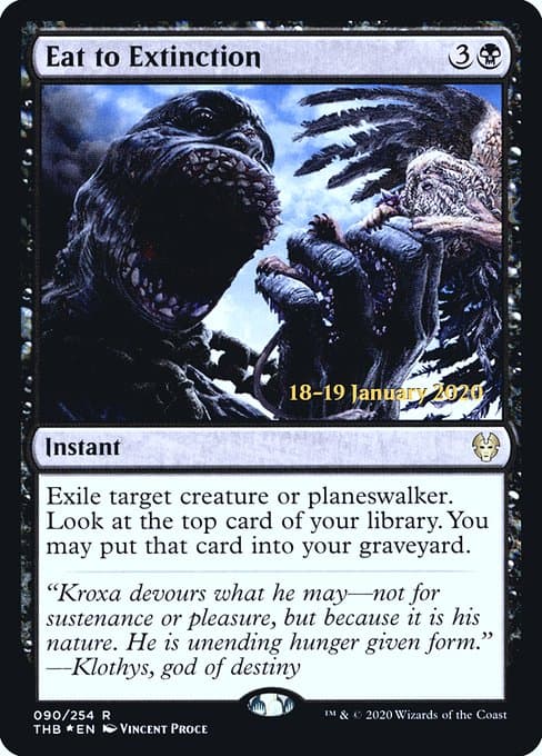 Eat to Extinction from Theros Beyond Death Promos (Rare)