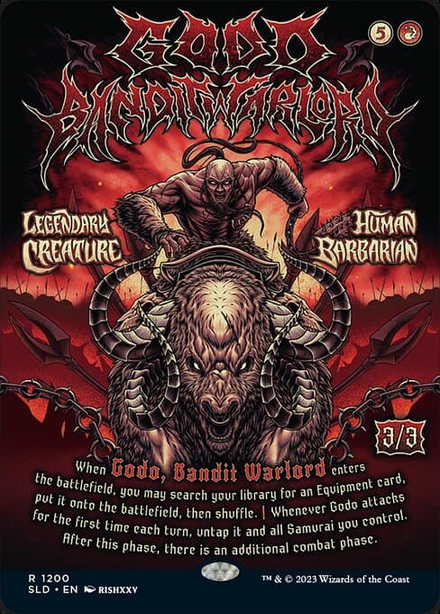 Godo, Bandit Warlord from Secret Lair Drop (Rare)