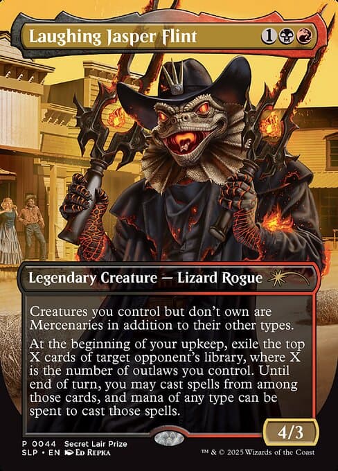 Laughing Jasper Flint (Rare)