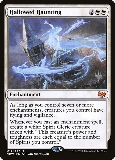 Hallowed Haunting from Innistrad: Crimson Vow Promos (Mythic)