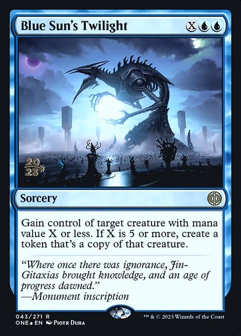 Blue Sun's Twilight from Phyrexia: All Will Be One Promos (Rare)