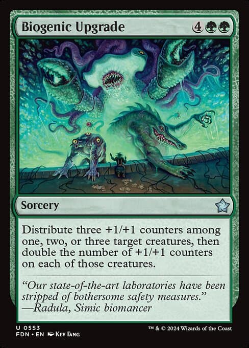 Biogenic Upgrade from Foundations (Uncommon)