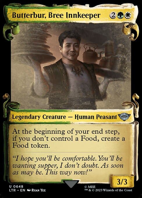 Butterbur, Bree Innkeeper from The Lord of the Rings: Tales of Middle-earth (Uncommon)