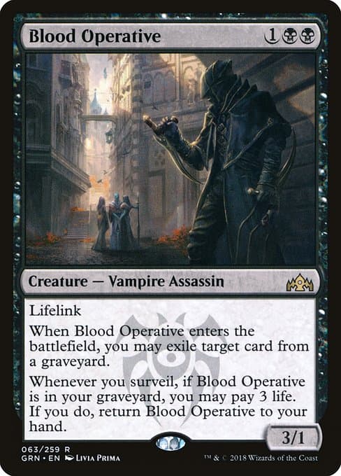 Blood Operative from Guilds of Ravnica (Rare)