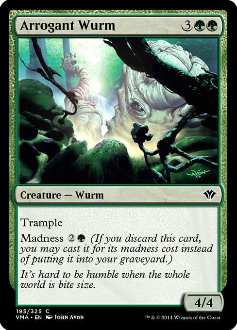 Arrogant Wurm from Vintage Masters (Common)