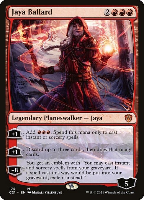 Jaya Ballard from Commander 2021 (Mythic)