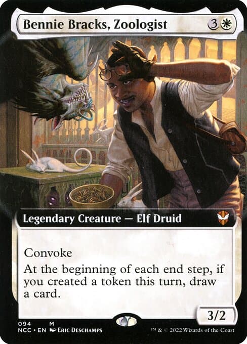 Bennie Bracks, Zoologist from New Capenna Commander (Mythic)