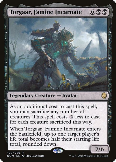Torgaar, Famine Incarnate from Dominaria (Rare)