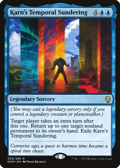 Karn's Temporal Sundering from Dominaria (Rare)