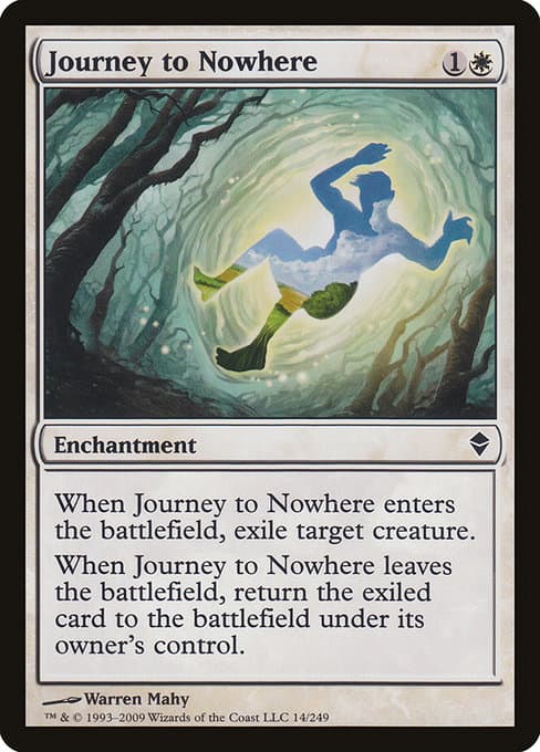 Journey to Nowhere from Zendikar (Common)