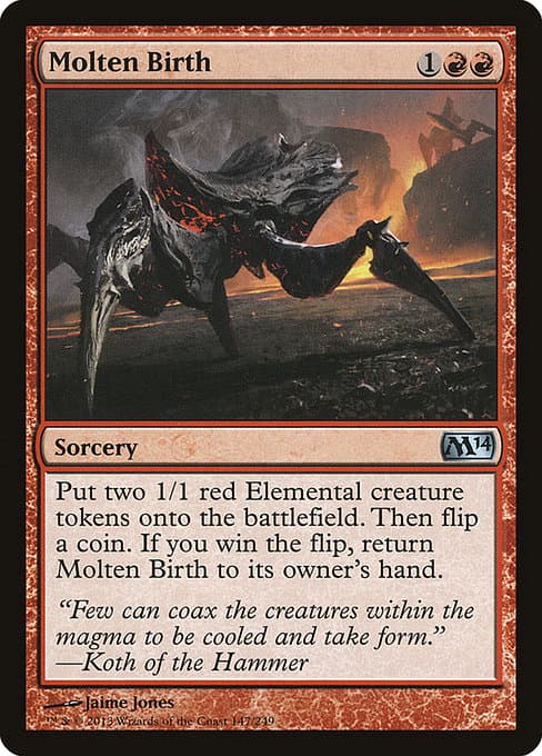 Molten Birth from Magic 2014 (Uncommon)