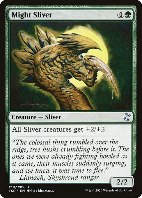 Might Sliver from Time Spiral Remastered (Uncommon)
