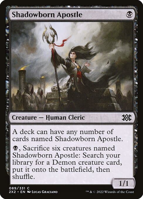 Shadowborn Apostle from Double Masters 2022 (Common)