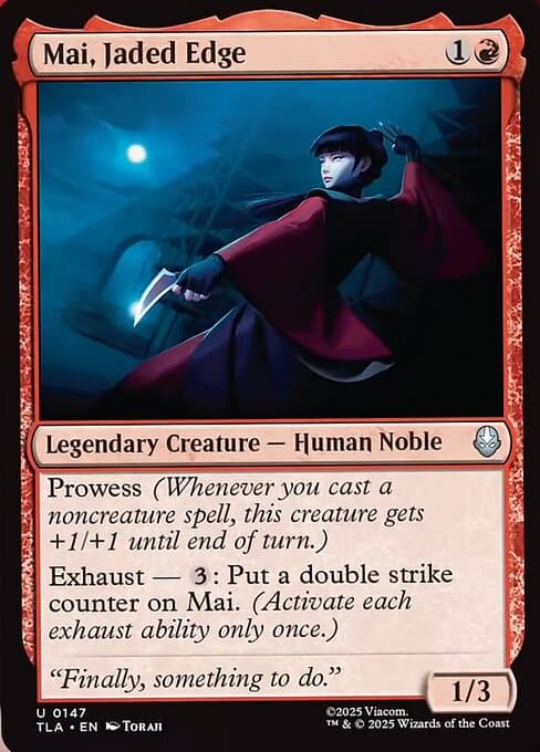 Mai, Jaded Edge from Avatar: The Last Airbender (Uncommon)