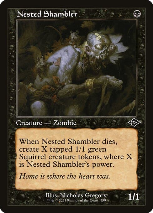 Nested Shambler from Modern Horizons 2 (Common)