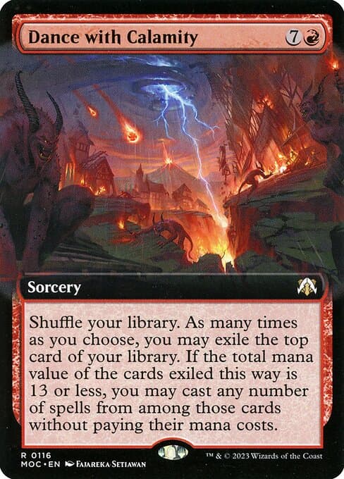 Dance with Calamity from March of the Machine Commander (Rare)