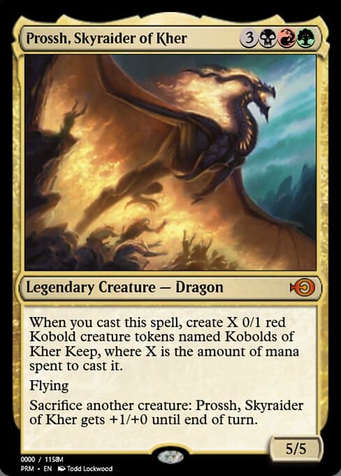 Prossh, Skyraider of Kher from Magic Online Promos (Mythic)
