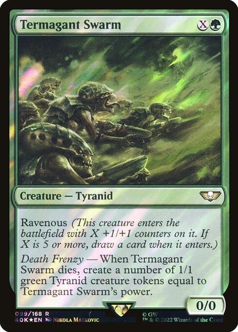 Termagant Swarm from Warhammer 40,000 Commander (Rare)