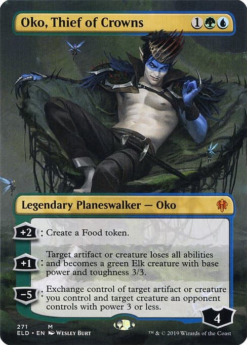 Oko, Thief of Crowns from Throne of Eldraine (Mythic)