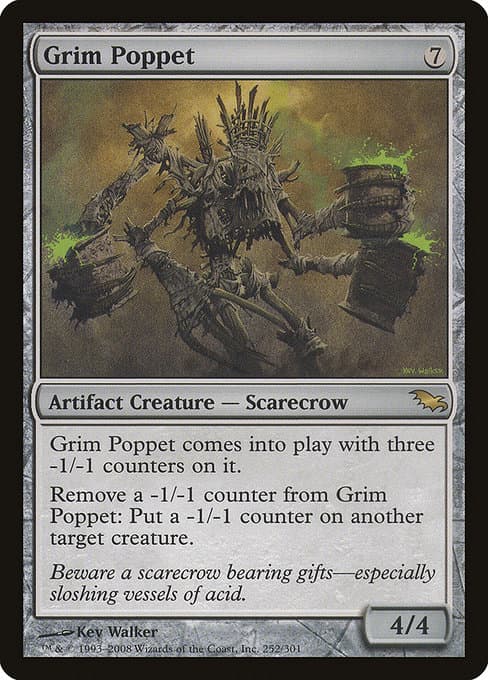Grim Poppet from Shadowmoor (Rare)