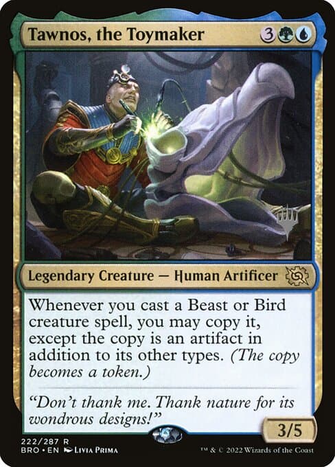 Tawnos, the Toymaker from The Brothers' War Promos (Rare)