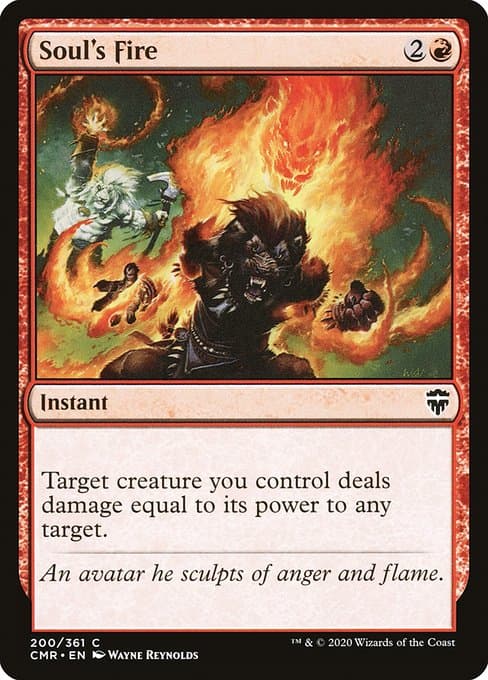 Soul's Fire from Commander Legends (Common)