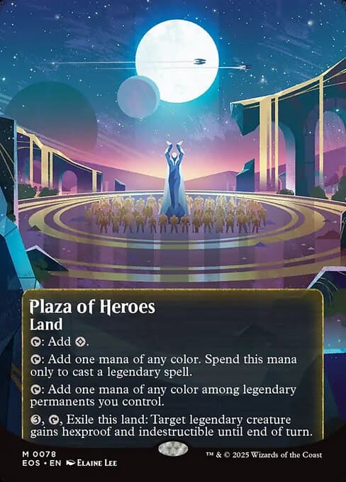 Plaza of Heroes from Edge of Eternities: Stellar Sights (Mythic)