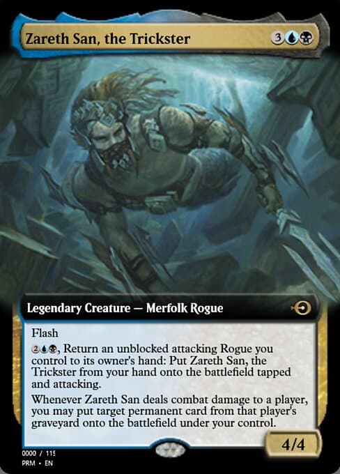 Zareth San, the Trickster from Magic Online Promos (Rare)