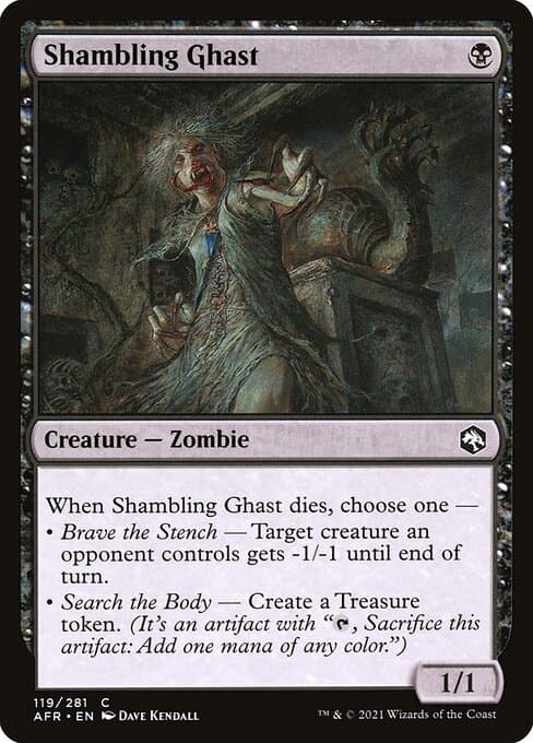 Shambling Ghast from Adventures in the Forgotten Realms (Common)