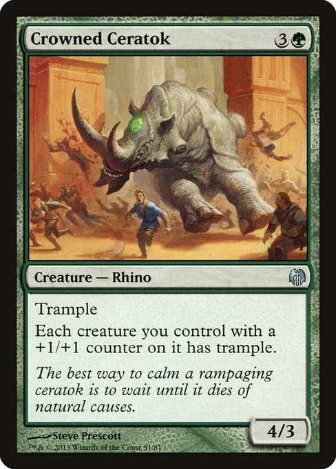 Crowned Ceratok (Uncommon)