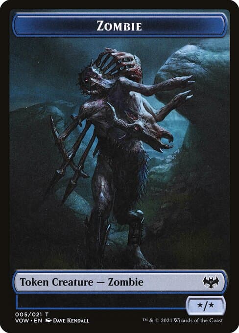 Zombie from Innistrad: Crimson Vow Tokens (Common)
