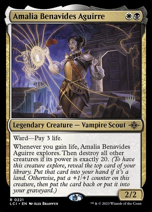 Amalia Benavides Aguirre from The Lost Caverns of Ixalan Promos (Rare)