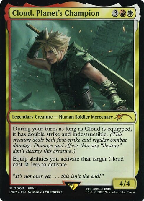 Cloud, Planet's Champion (Mythic)