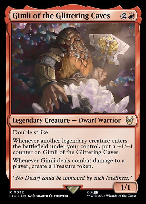 Gimli of the Glittering Caves (Rare)