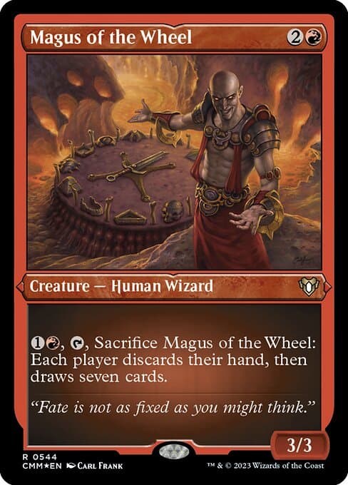 Magus of the Wheel from Commander Masters (Rare)