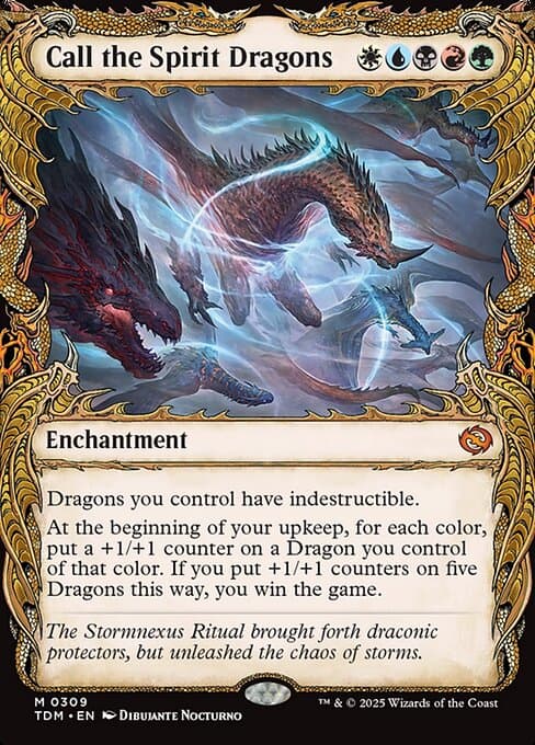 Call the Spirit Dragons from Tarkir: Dragonstorm (Mythic)