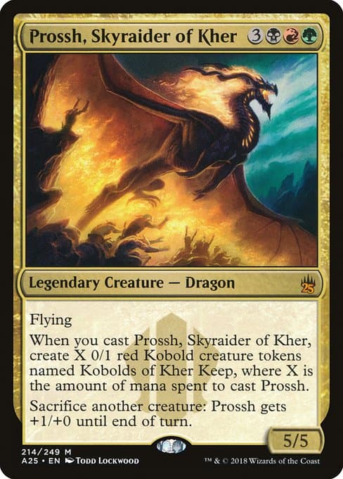Prossh, Skyraider of Kher from Masters 25 (Mythic)