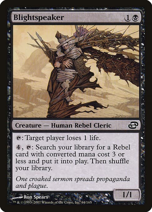 Blightspeaker from Planar Chaos (Common)