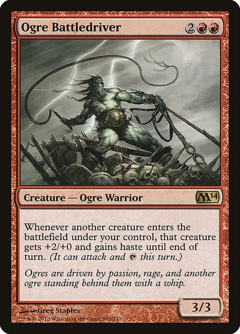 Ogre Battledriver from Magic 2014 (Rare)
