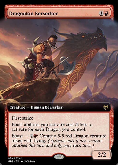 Dragonkin Berserker from Magic Online Promos (Rare)
