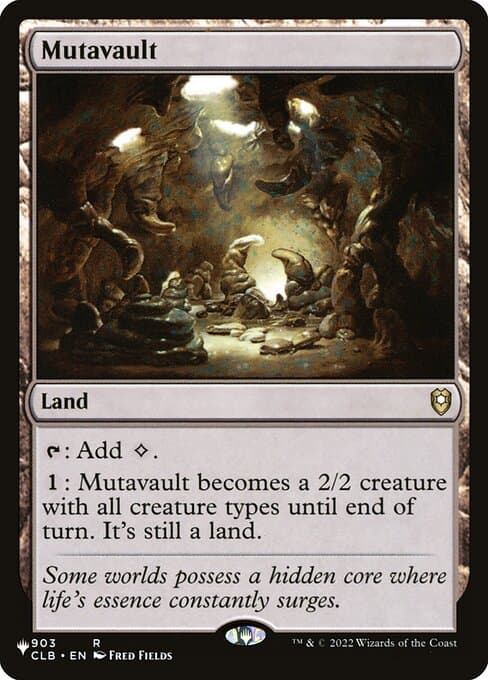 Mutavault from The List (Rare)