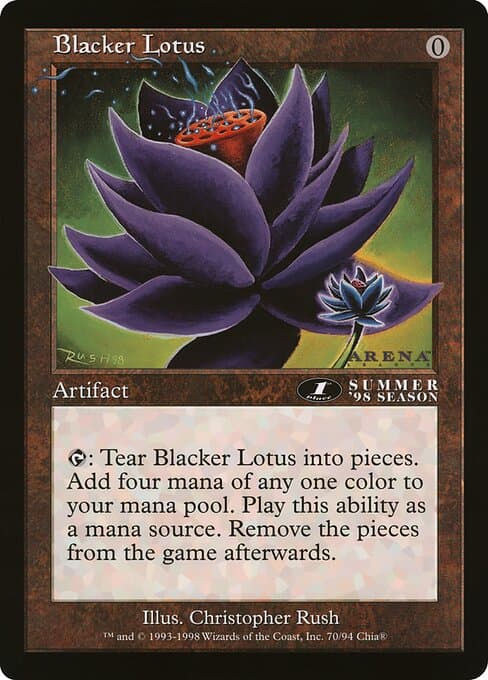 Blacker Lotus (Rare)