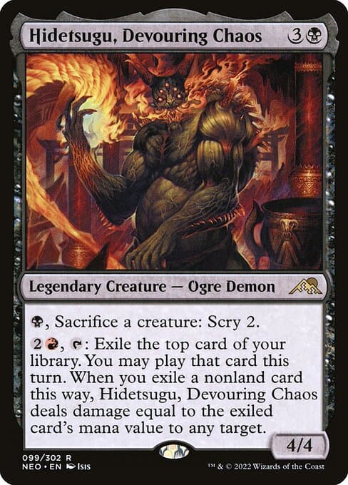 Hidetsugu, Devouring Chaos (Rare)