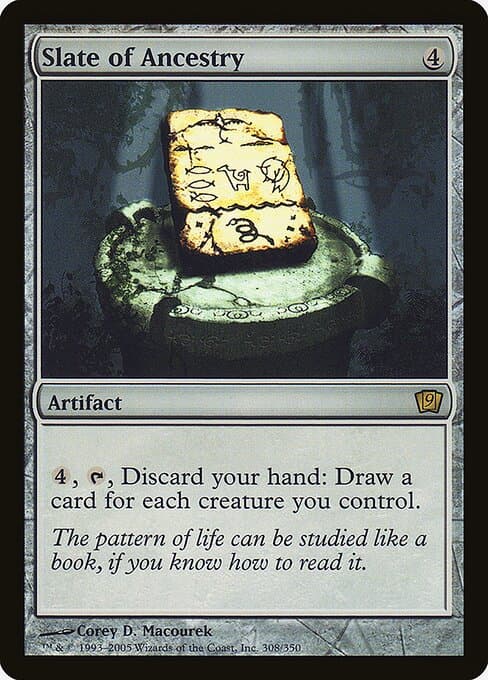 Slate of Ancestry from Ninth Edition (Rare)