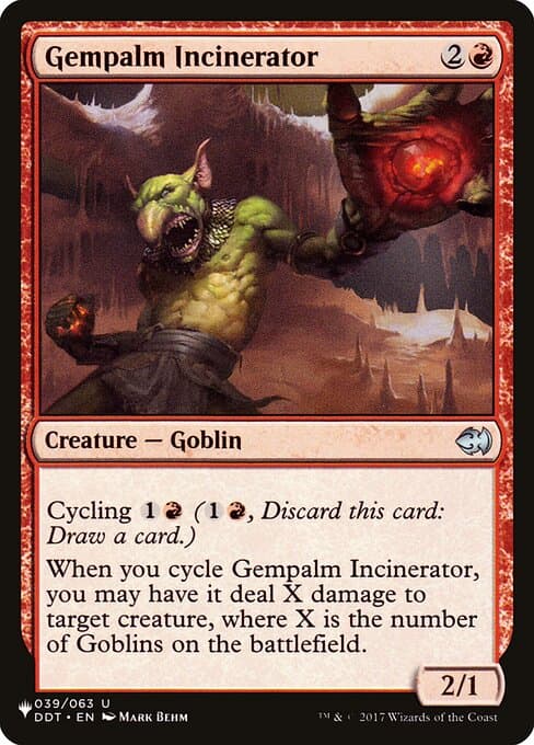 Gempalm Incinerator from The List (Uncommon)