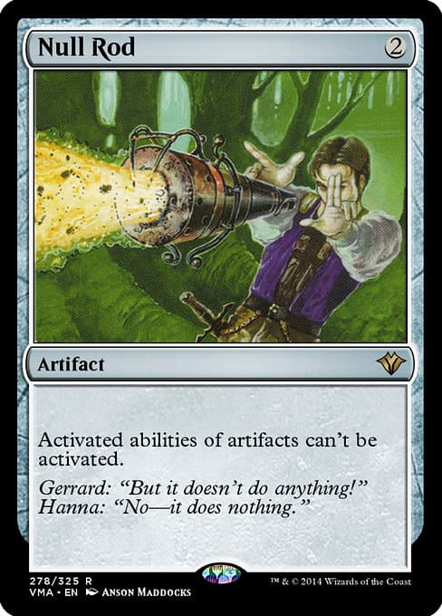 Null Rod from Vintage Masters (Rare)