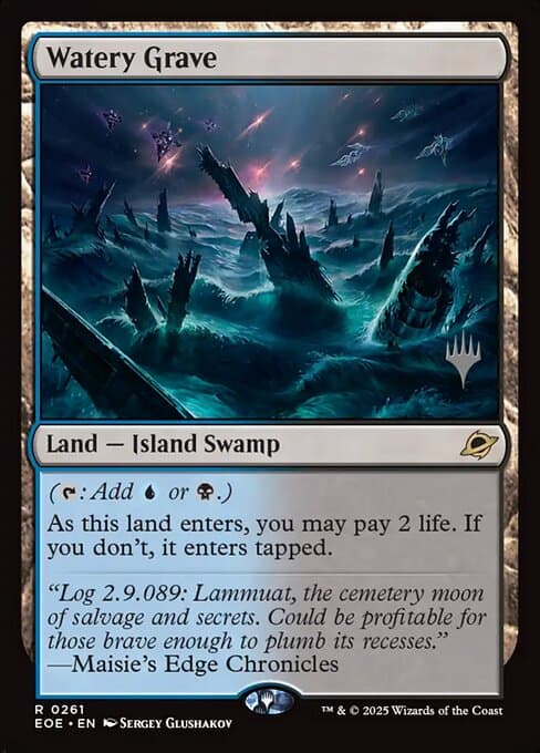 Watery Grave from Edge of Eternities Promos (Rare)